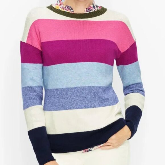 Talbots Striped Sweater, size Large NWT - Picture 1 of 4